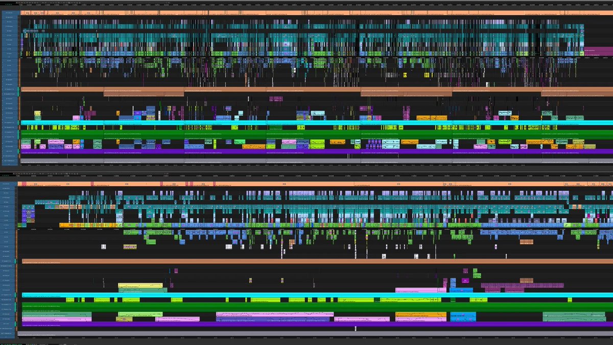 ndyymkt's tweet photo. Has someone ever tried Avid Media Composer?

I always get scared when looking at its timelines ☠ https://t.co/7q0Ig33590