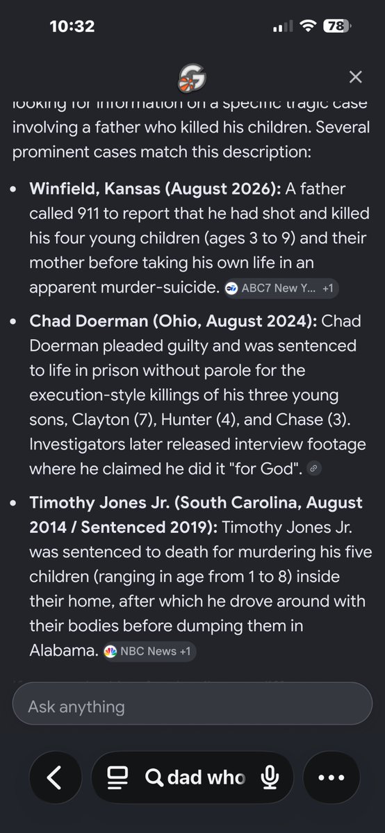 V4L0r1e's tweet photo. @stoneoreye This is a “people problem” not just “women” and believe he said he was having sex with these very young women. A lot of dads kill, too. https://t.co/pdODHOlBEM
