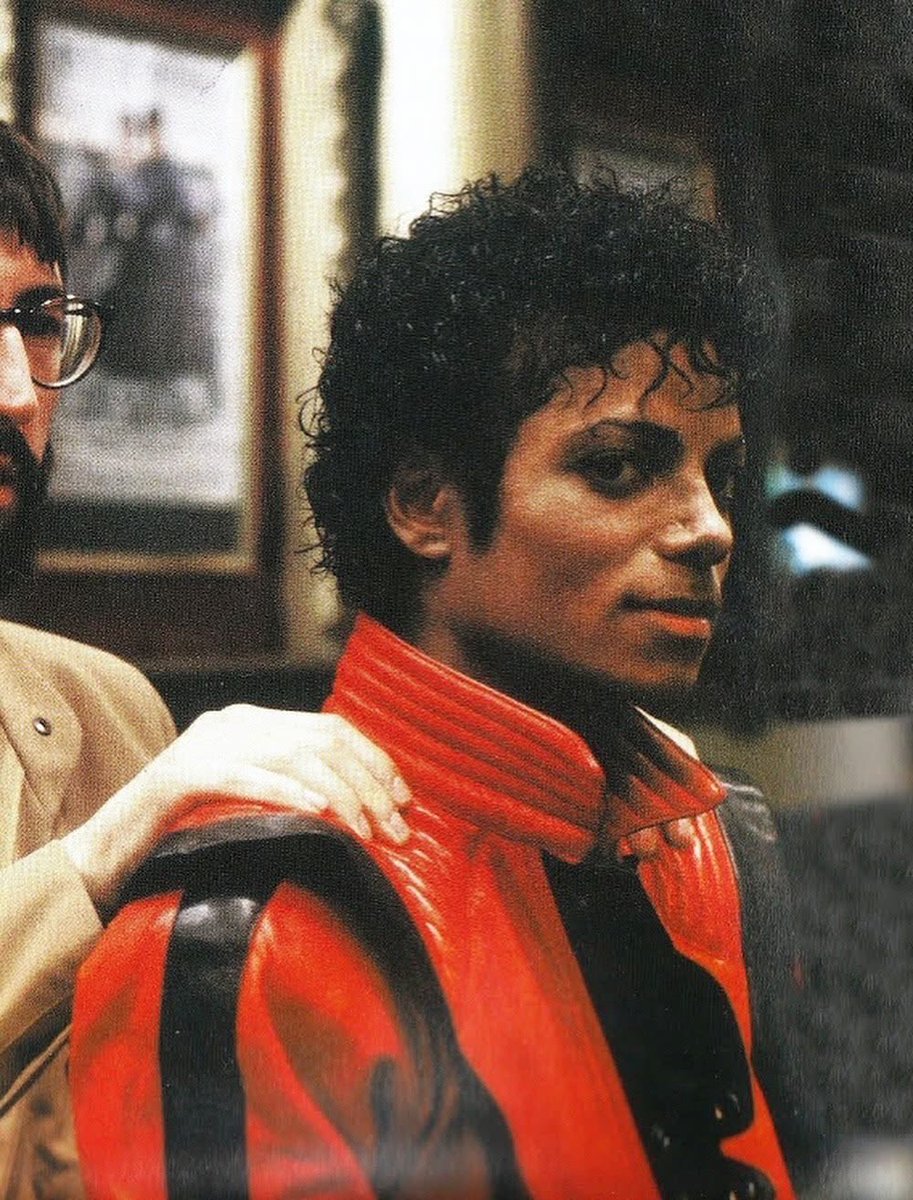 foralltimer's tweet photo. I’ve been thinking about thriller Michael all day how was he real https://t.co/649q61UF4W