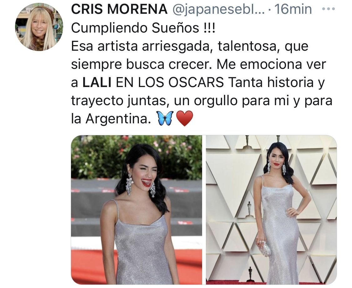 familiaespos's tweet photo. Cuando todo el fandom eligió ser un artista y boludear a la prensa con que lali habia ido a los oscar. https://t.co/4FmmFBmaFf