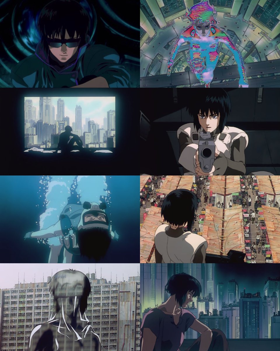 scifried's tweet photo. Major Kusanagi in Ghost in the Shell (1995) https://t.co/siWkGlASMy