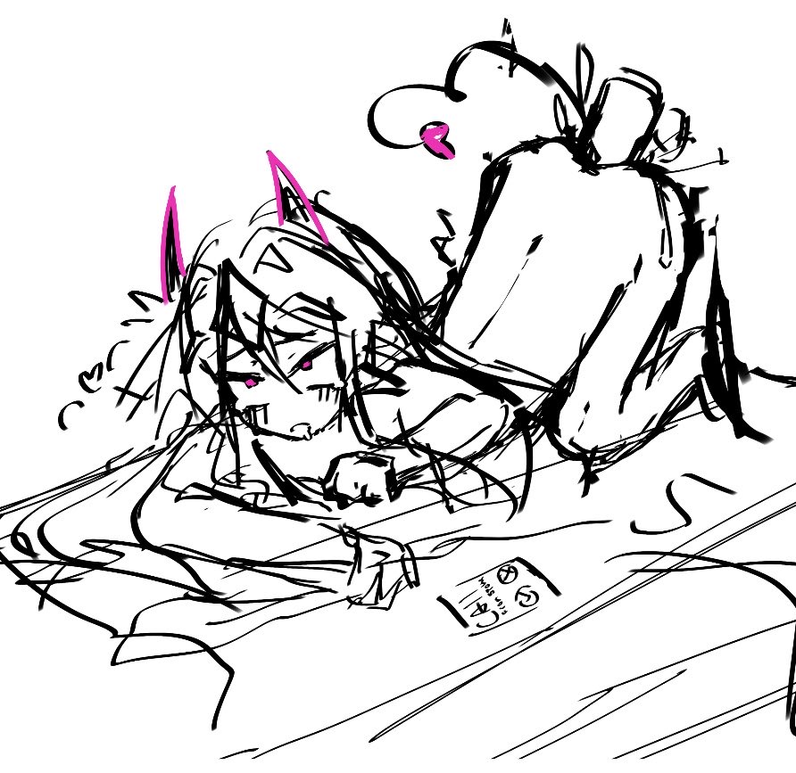 wafflefrags's tweet photo. 😈 sketch ! guess whos behind him ooo #bbtwt https://t.co/ASN4q19Ma4