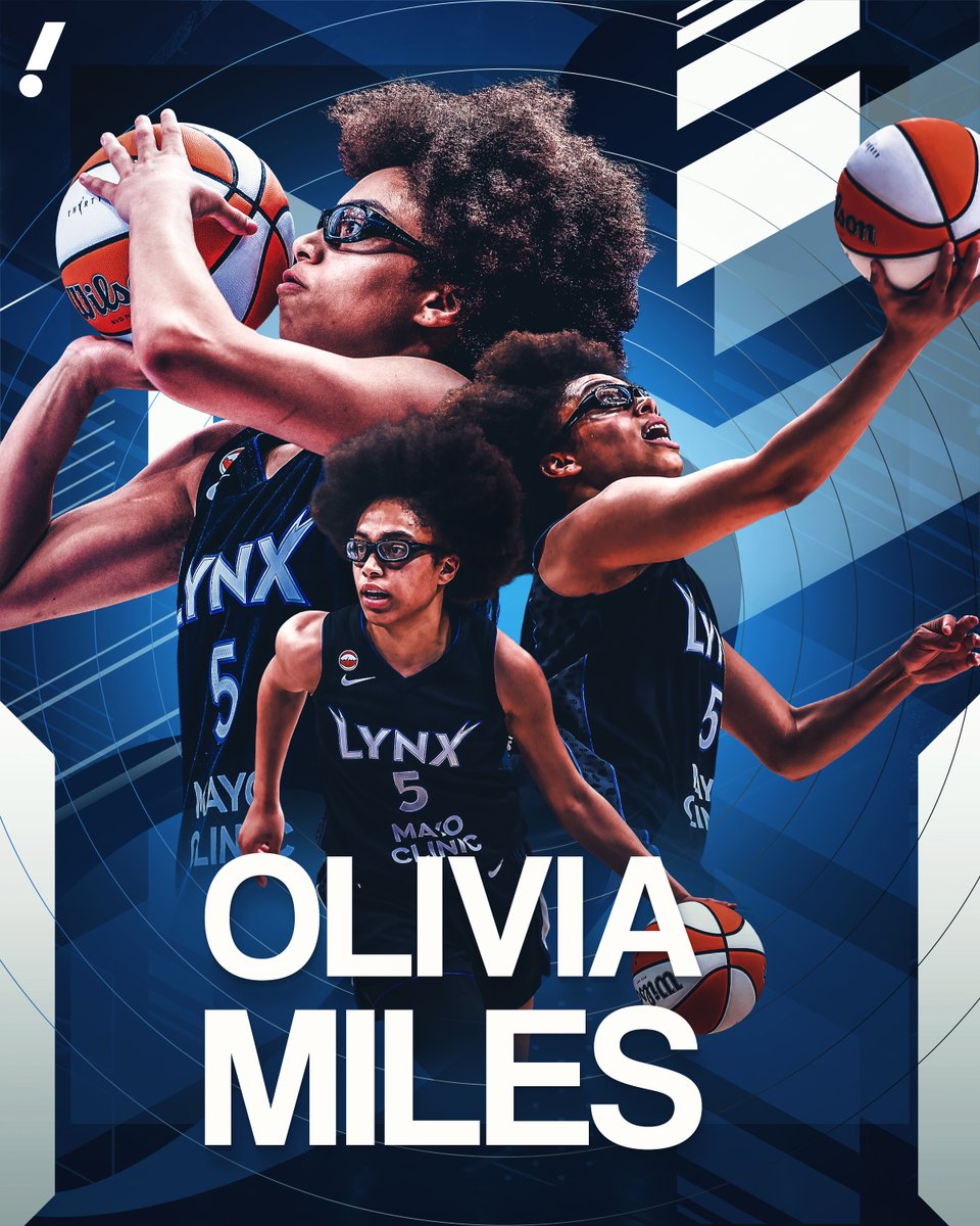 YahooSports's tweet photo. Olivia Miles' rookie campaign is in the books 📚 

👏 Rookie of the Year 
👏 WNBA All-Star starter 
👏 Second all-time in rookie assists
👏 WNBA rookie record for total points in a single season (790)
👏 Rookie record for 3PM in a single-game (8)
👏 Fastest player in WNBA history to reach 500 points and 150 assists
👏 Swept all four Rookie of the Month honors