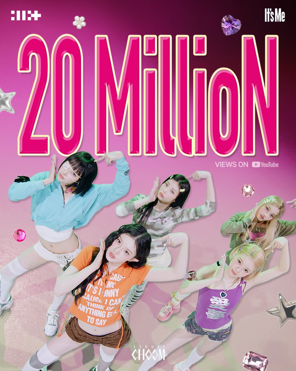 M2MPD's tweet photo. ILLIT's 'STUDIO CHOOM ORIGINAL' hits 20 MILLION views!
STUDIO CHOOM ORIGINAL <ILLIT 'It's Me'> 2000만뷰 돌파💗
⠀
▶ https://t.co/bUotBkRisp
⠀
#SC_ORIGINAL #ILLIT #Its_Me 
#아일릿 @illit_official
#STUDIOCHOOM https://t.co/mYylOnNeUI