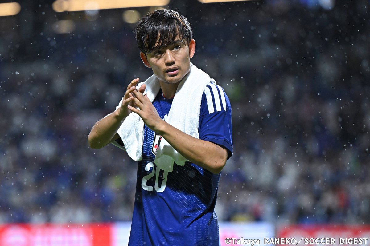 weeklysd's tweet photo. 📸フォトギャラリー📸
決勝点となったPKを獲得！後半から途中出場し、勝利に貢献した #久保建英 を特集

👉https://t.co/m9WUhIq3dE

#サカダイ #サカダイフォト 
#サッカー日本代表 #daihyo https://t.co/zv2qXt0e3Y