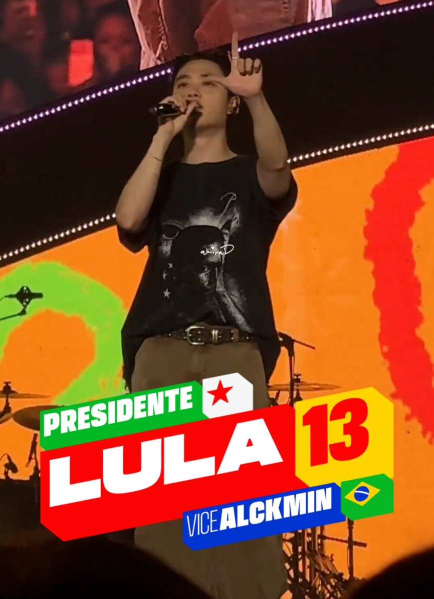 114_99tm's tweet photo. Doh Kyungsoo, do EXO, declara voto em Lula https://t.co/MgBexqitO0