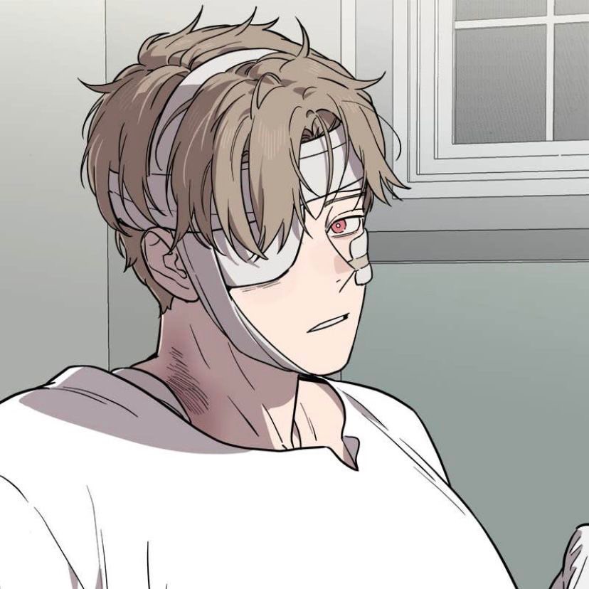 redmaiaa's tweet photo. It’s diabolical to see him so handsome even when he's hurt? https://t.co/xqDPT4ypui