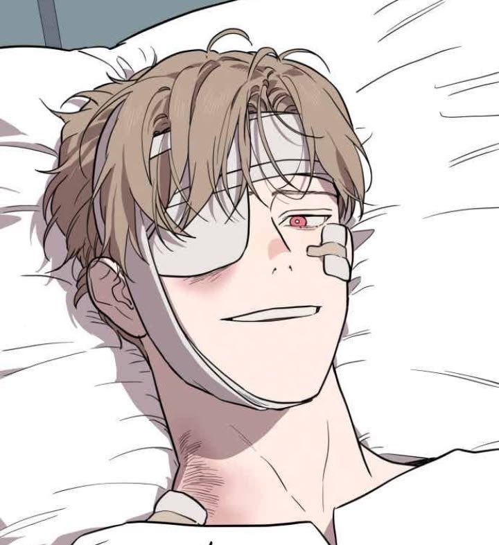 redmaiaa's tweet photo. It’s diabolical to see him so handsome even when he's hurt? https://t.co/xqDPT4ypui