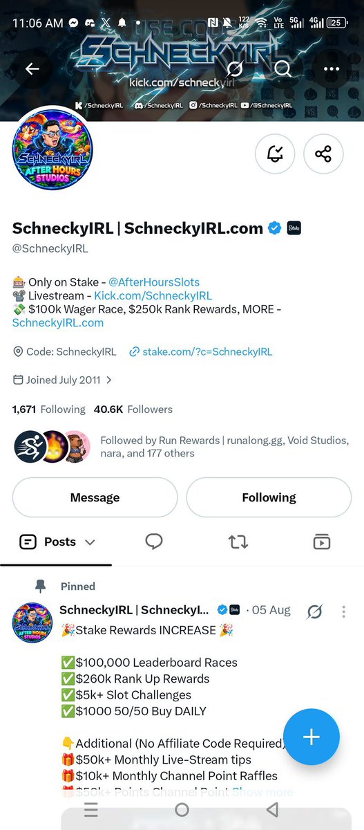 ox3dokie's tweet photo. @SchneckyIRL @AfterHoursSlots Followed with notifications on! 

Liked + Retweeted done! 

Tagging : @riegotxt @irvaeth 

Wanna try new games, pick me 🍀

Stake : itsmarkuz23

@BigFoltz hoping you try this one champ! 🤓 https://t.co/6vL8UbRkyH