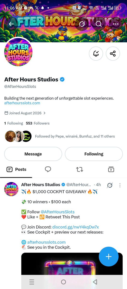 ox3dokie's tweet photo. @SchneckyIRL @AfterHoursSlots Followed with notifications on! 

Liked + Retweeted done! 

Tagging : @riegotxt @irvaeth 

Wanna try new games, pick me 🍀

Stake : itsmarkuz23

@BigFoltz hoping you try this one champ! 🤓 https://t.co/6vL8UbRkyH