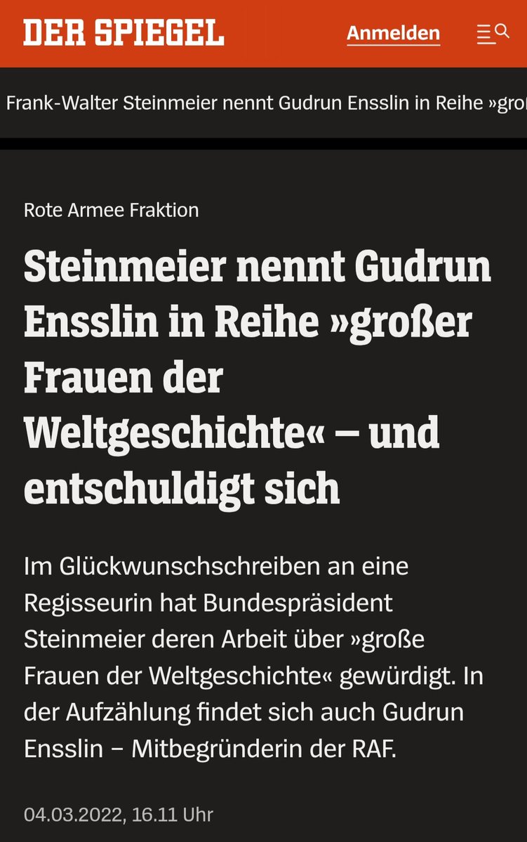 danny495544's tweet photo. @MGGA2021h der Fisch stinkt vom Kopf zuerst

glaubt irgendjemand an Zufälle, einer ideologiefreien Besetzung von Positionen oder einer zufälligen u völlig absurden medialen Selbstzerlegung der CDU... auch wenn es sich bei den "Darstellern" eigentlich eher um kognitive "Sonderfälle" handelt https://t.co/aYbL6x5qzK