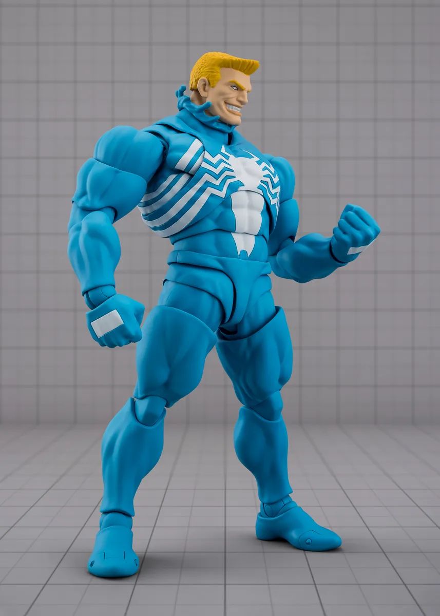 preterniadotcom's tweet photo. Bandai S.H.Figuarts Marvel Gamerverse Venom. Preorders open October 1st, ¥13,200 MSRP. https://t.co/ODTFWSsv6m