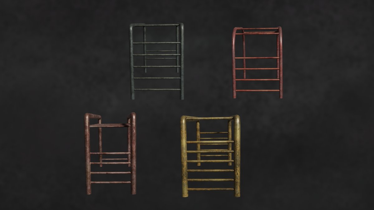 avptankpowerjc's tweet photo. Render - ChildWit MonkeyBars Series Playground Site Fun G1 - N1-4. #b3d,#blender,#unity,#cycles,#play,#playground,#site,#fun,#monkey,#bar,#bars,#gym,#sport,#sporting,#fitness,#child,#wit,#monkeybars,#horizontal,#horizontalBars. https://t.co/RckKpmkQkt