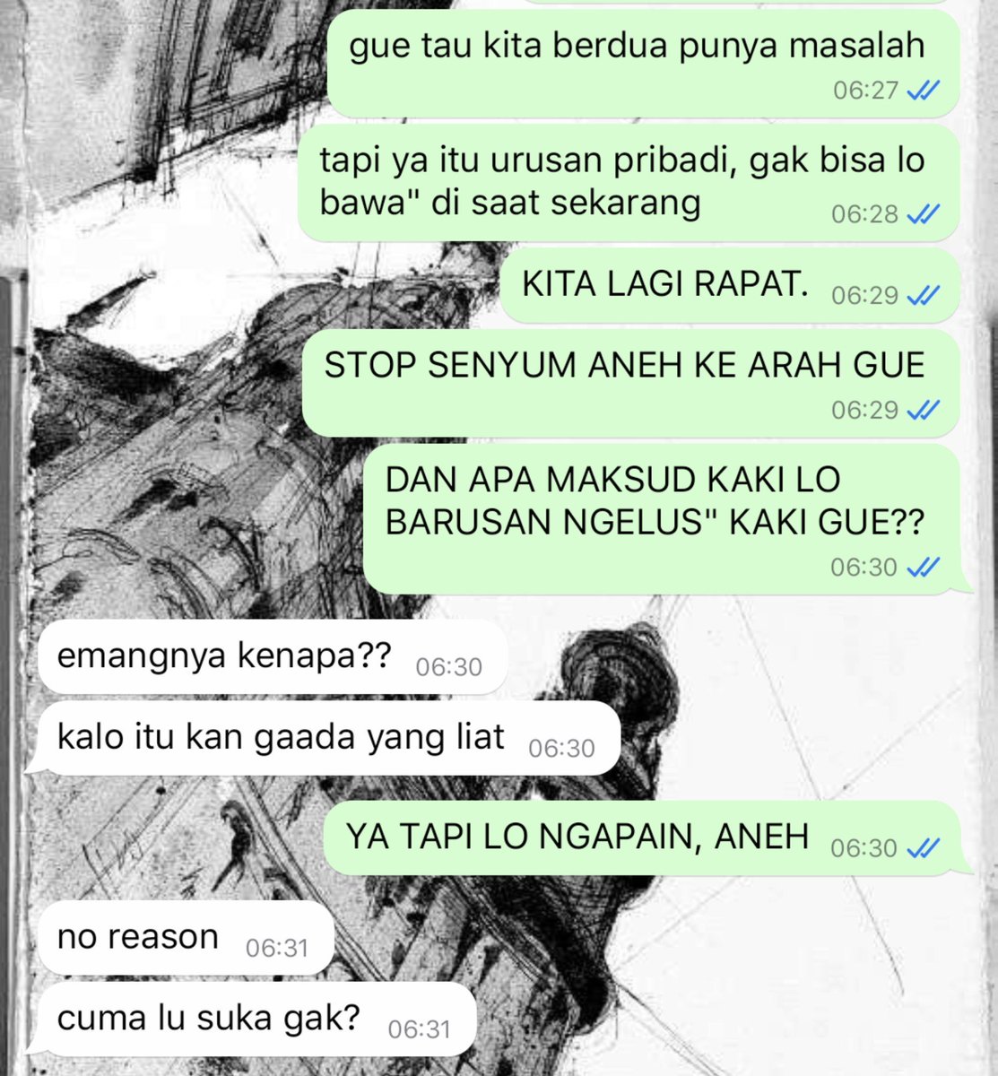 adorblue's tweet photo. "RESONANCE"

"Gua entot sampe hancur lu Nadir Shadipta" 
#junkang au🔞 https://t.co/QOELrkQ2mU