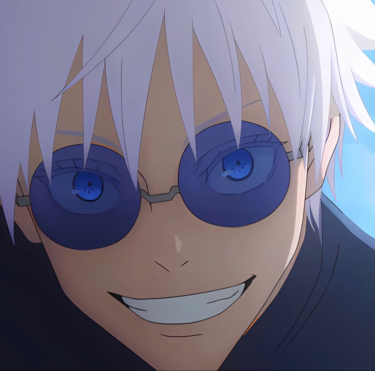 starlessatoru's tweet photo. gojo’s big bug eyes ♡ https://t.co/eBg0iFv9qv