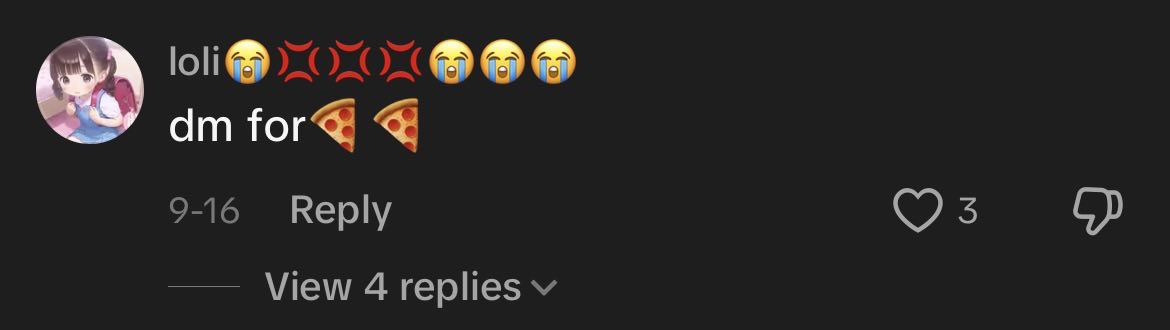 ROUT0Z's tweet photo. this is what lolicons are up to on tiktok https://t.co/bn3aPdIqz1
