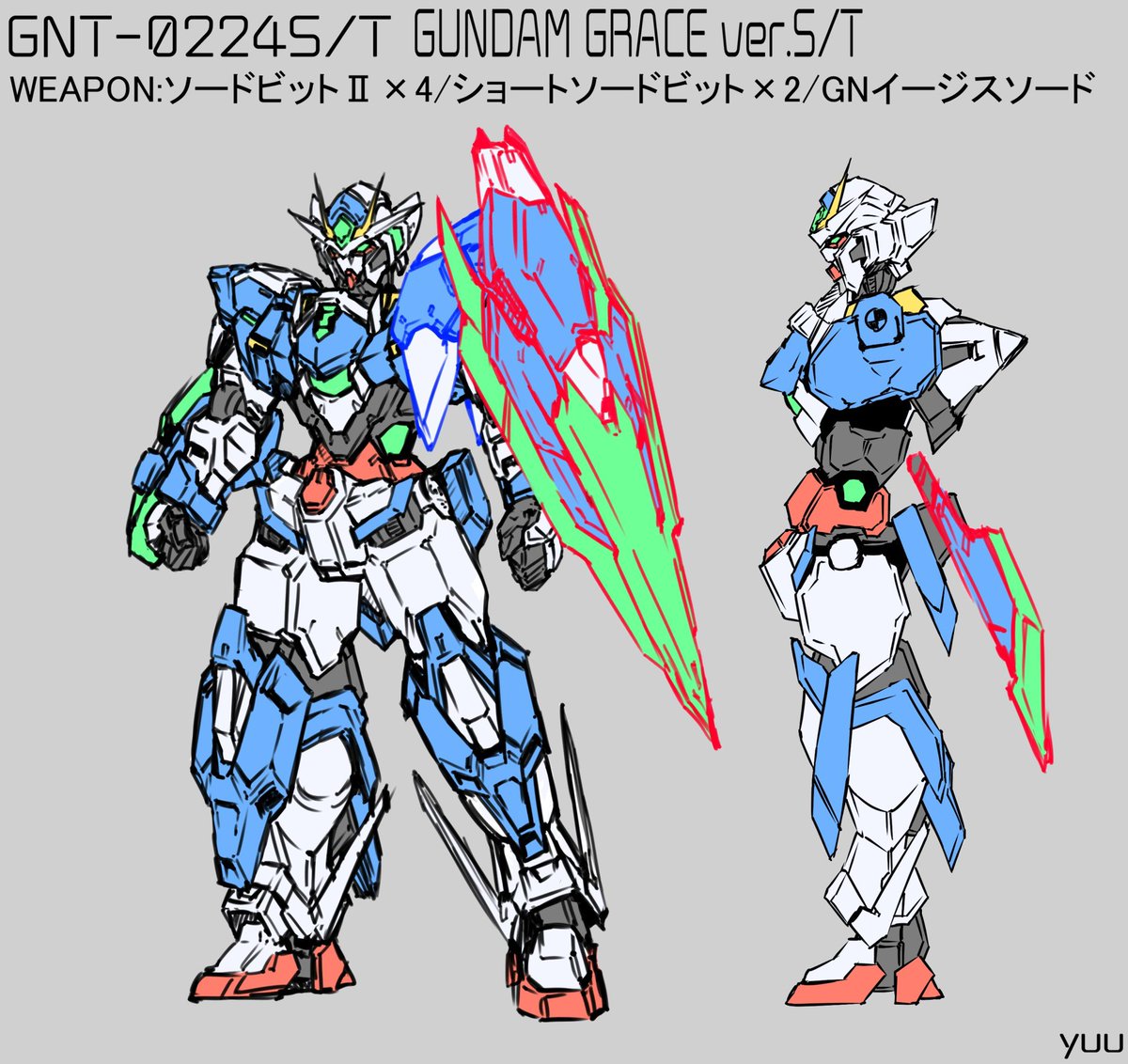 s_graphics03's tweet photo. オリジナルガンダム
ガンダムグレイス ver.S/T https://t.co/FvA81ZNc3h