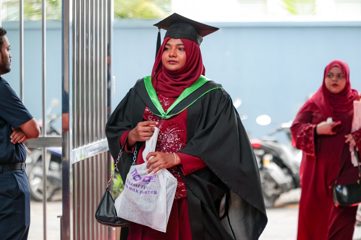 VillaCollegeMv's tweet photo. Villa College welcomes distinguished guests, esteemed educators and families to the opening ceremony of Graduation 2026. This morning marks a proud milestone as we celebrate graduating educators whose expertise will strengthen classrooms across the Maldives. We invite our community to join us in 
honouring their commitment.  

#VillaCollege #VCGraduation2026 #TeacherEducation