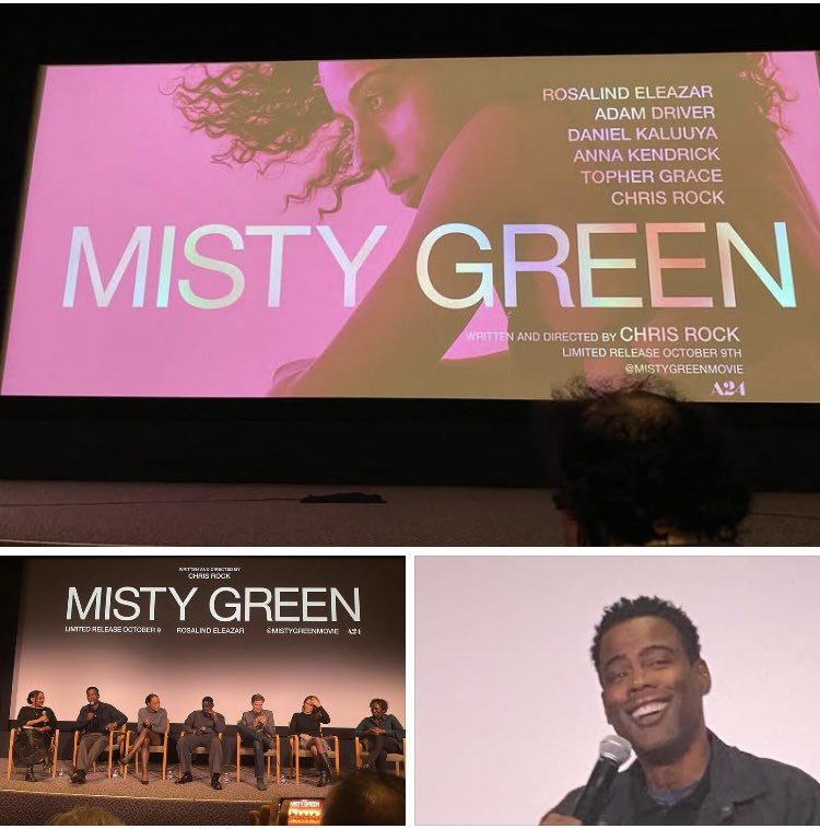 2Fast2Films's tweet photo. Mike attended a special advance screening of Chris Rock’s new movie #MistyGreen (in select theaters Oct. 9). https://t.co/2oDXdqp0MU