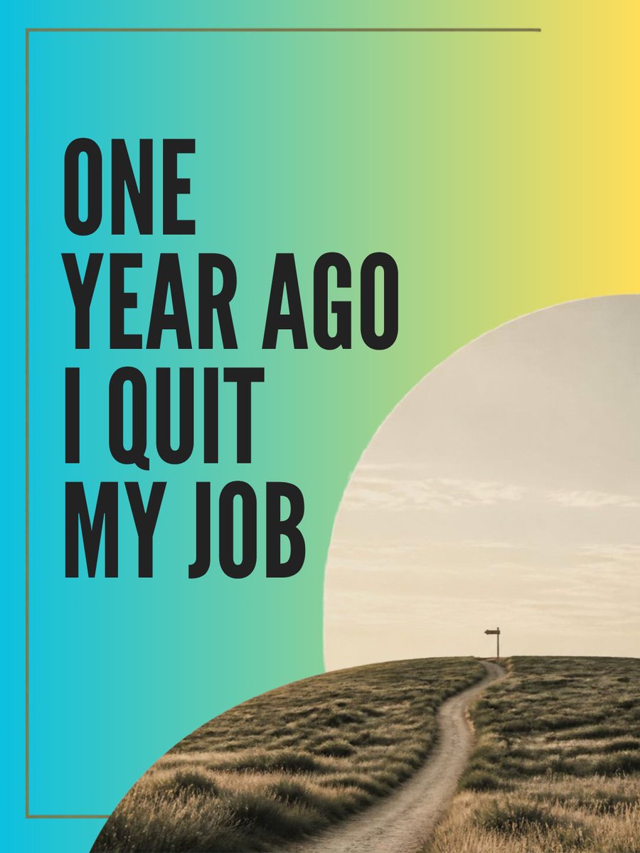 IsmailKamdar's tweet photo. ONE YEAR AGO I QUIT MY JOB 

Self-imposed unemployment, I’ll figure it out! 

A year of traveling the world with my family seeking a new way forward
I learned to freelance. I learned to invest better. I improved my sales skills.

I landed in a better place and position.

Most importantly I found balance.

Today, I reflect on this big decision and where it has led me.

Read the full reflection here: https://t.co/r4g9124kZz