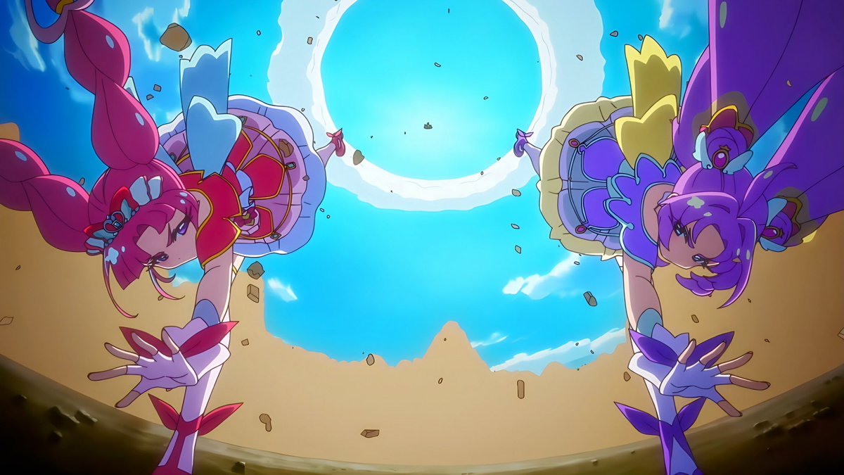 Liquidchan0619's tweet photo. 久しぶりに1話を観てるけど、ここのシーン好きです！
#名探偵プリキュア 
#たんプリ 
#precure https://t.co/vZzYofNmiO