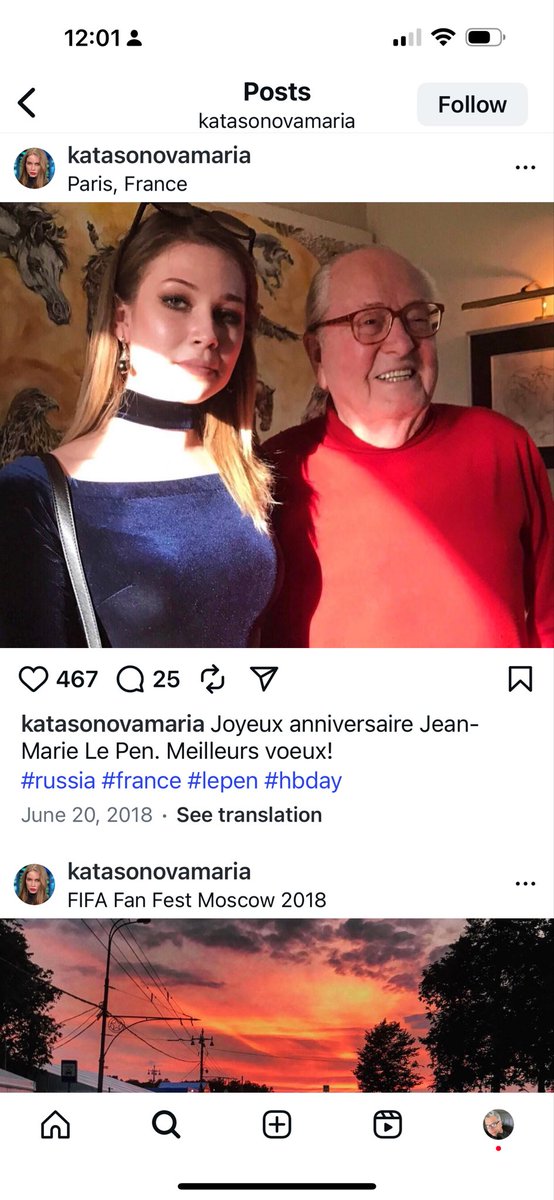 anthon7yandrews's tweet photo. Maria Katasonova is essentially Marie Le Pen’s Russian handler for elections. I have proven this &amp; I’ve proven direct coordination w/Artem Klyushin, Maria Butina, Konstantin Rykov directed by the Kremlin. I’ve shown so much more than this proving Russian influence w/o any doubt. https://t.co/dAtyfLUA8U