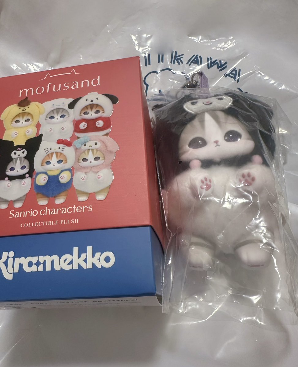 nya_to___'s tweet photo. 【交換】
mofusand モフサンド サンリオ キャラクターズ Kiramekko 

譲) クロミ

求) シナモン,シナモロール

郵送交換希望。
※箱なしでの発送になります🙇🏻‍♀️ https://t.co/EeB5G5KRNd