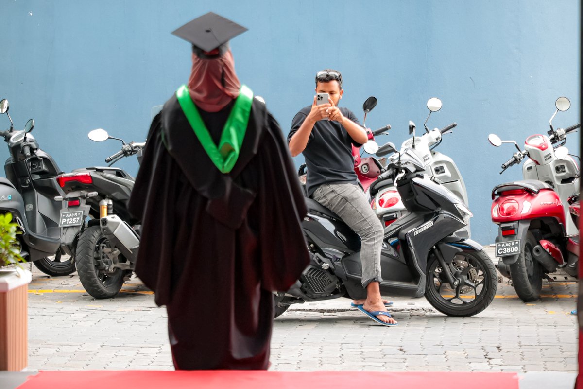 VillaCollegeMv's tweet photo. Villa College welcomes distinguished guests, esteemed educators and families to the opening ceremony of Graduation 2026. This morning marks a proud milestone as we celebrate graduating educators whose expertise will strengthen classrooms across the Maldives. We invite our community to join us in 
honouring their commitment.  

#VillaCollege #VCGraduation2026 #TeacherEducation