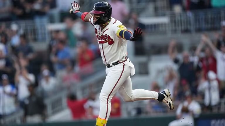 A_Huffstutler's tweet photo. Acuña is going to #LetItFly tomorrow. #BravesCountry https://t.co/BPYthAWKr0