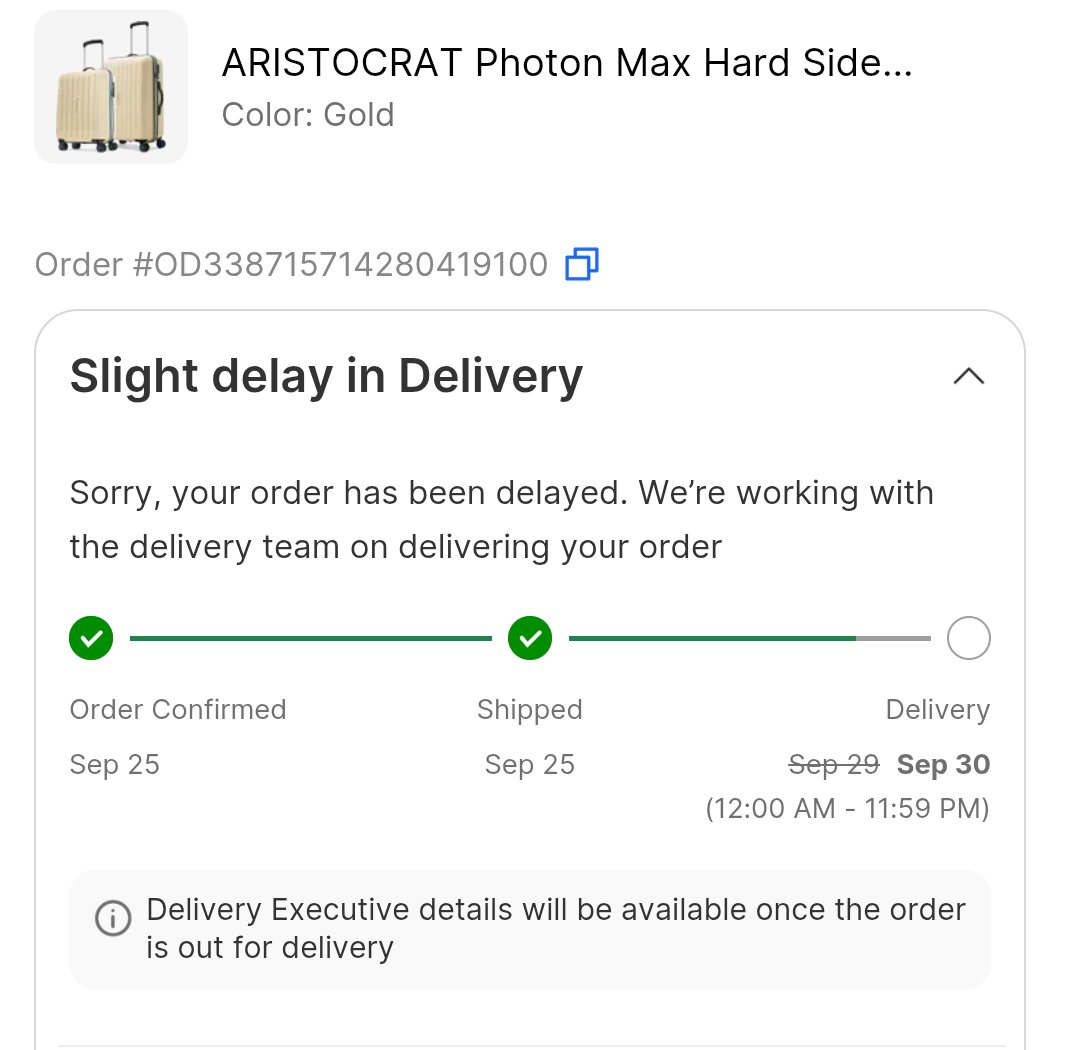 gkadrs's tweet photo. @flipkartsupport @Flipkart
Stop shipping with Ekart. They are not delivering order on time. https://t.co/SWRKd0Jm2U