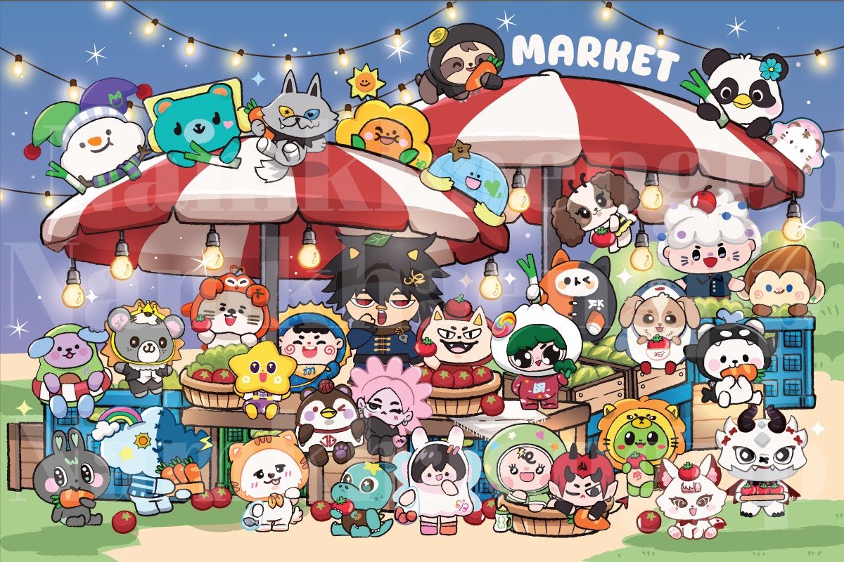 NamKhaengpp's tweet photo. 🥑🛒🍓 MY LOVE MARKET 🍅🧺🥕

<< update หลาน 34 คน>> 

🚫ห้ามนำไปใช้เชิงพาณิชย์ https://t.co/SdIDRvWD5z