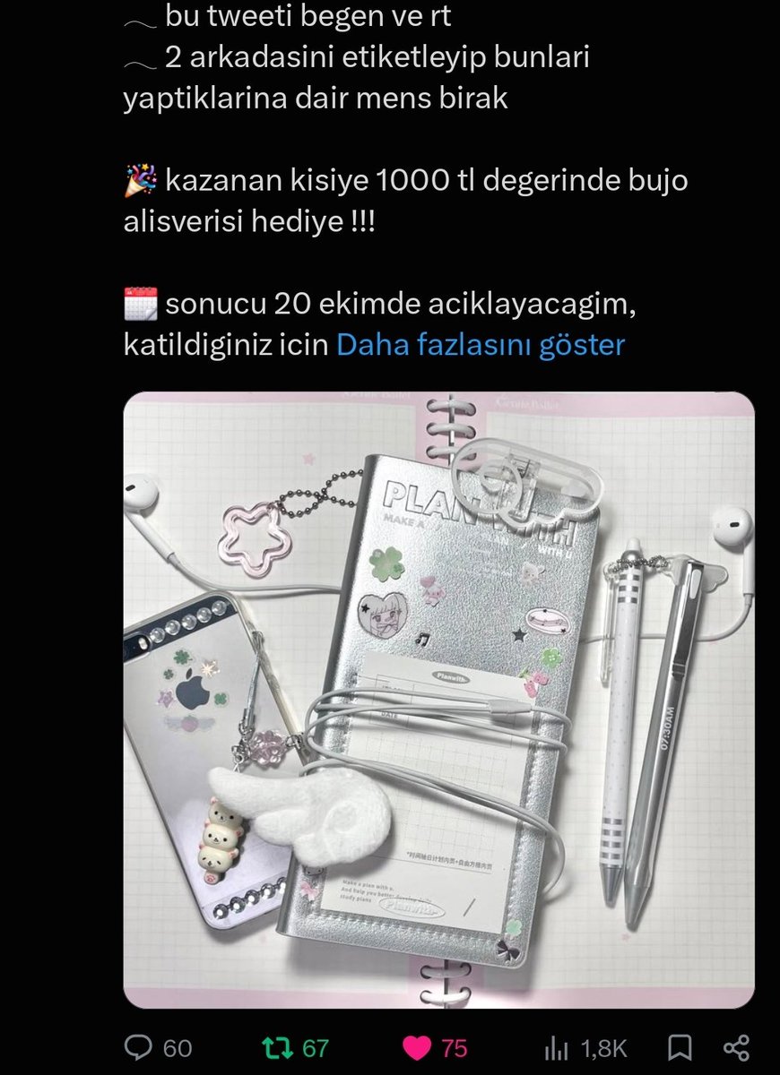 siwqm_'s tweet photo. @jj4ysu_vn Çekiliş içinmn teşekkürler katıldımm💞💞 @sinyazarsin @kvrckchancmsk https://t.co/8f7u69enEz