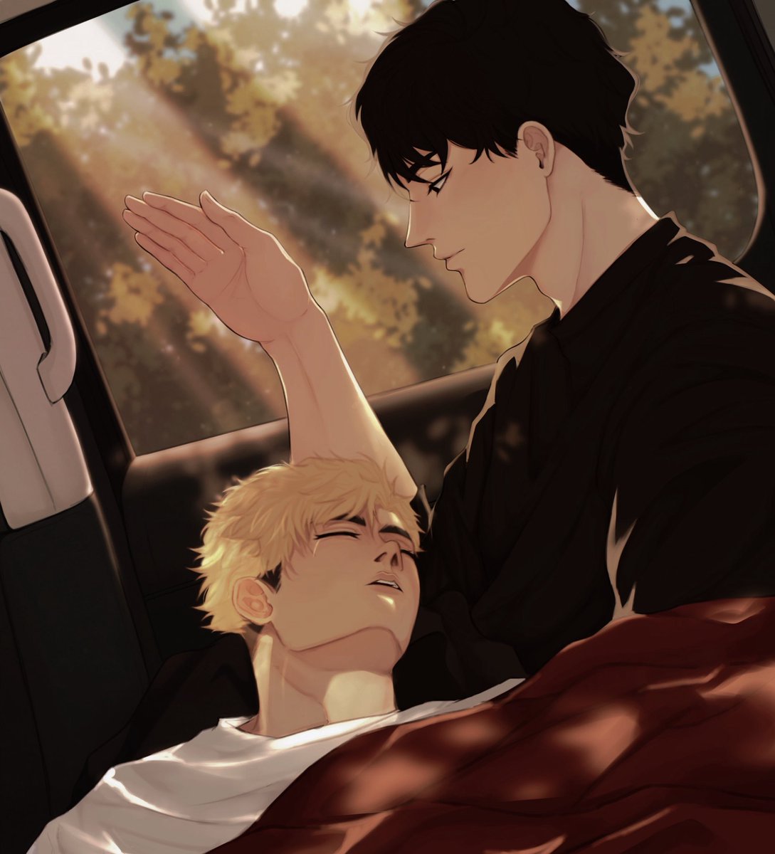 pequitaskun's tweet photo. Silent love ☀️

#haikyuu #hq #sakuatsu #skts https://t.co/NZtkSYyLCO