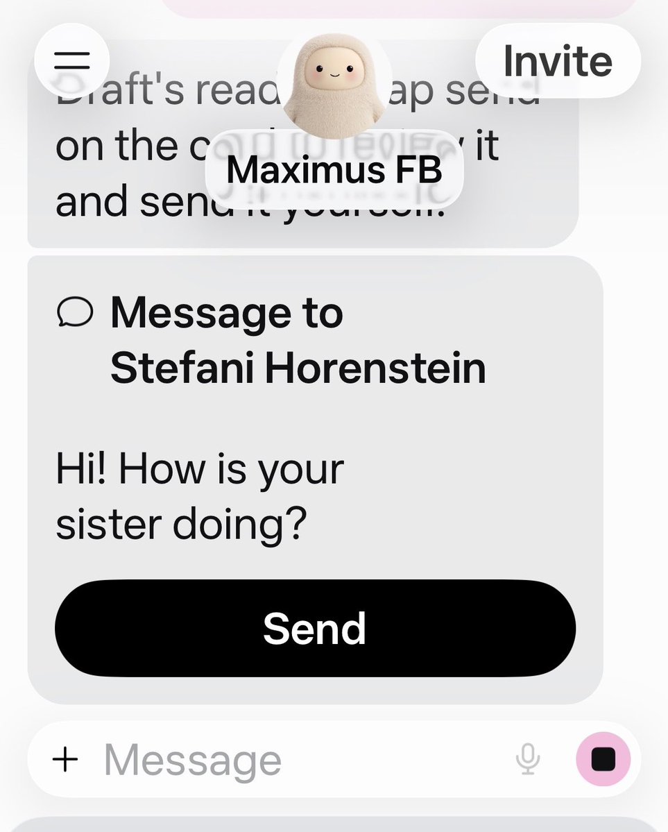 LifestyleOS_AI's tweet photo. @leerob @bot I’d like my EA Grok Bot to be able to draft text messages for me like Muse does. https://t.co/A2oOXIbGwY