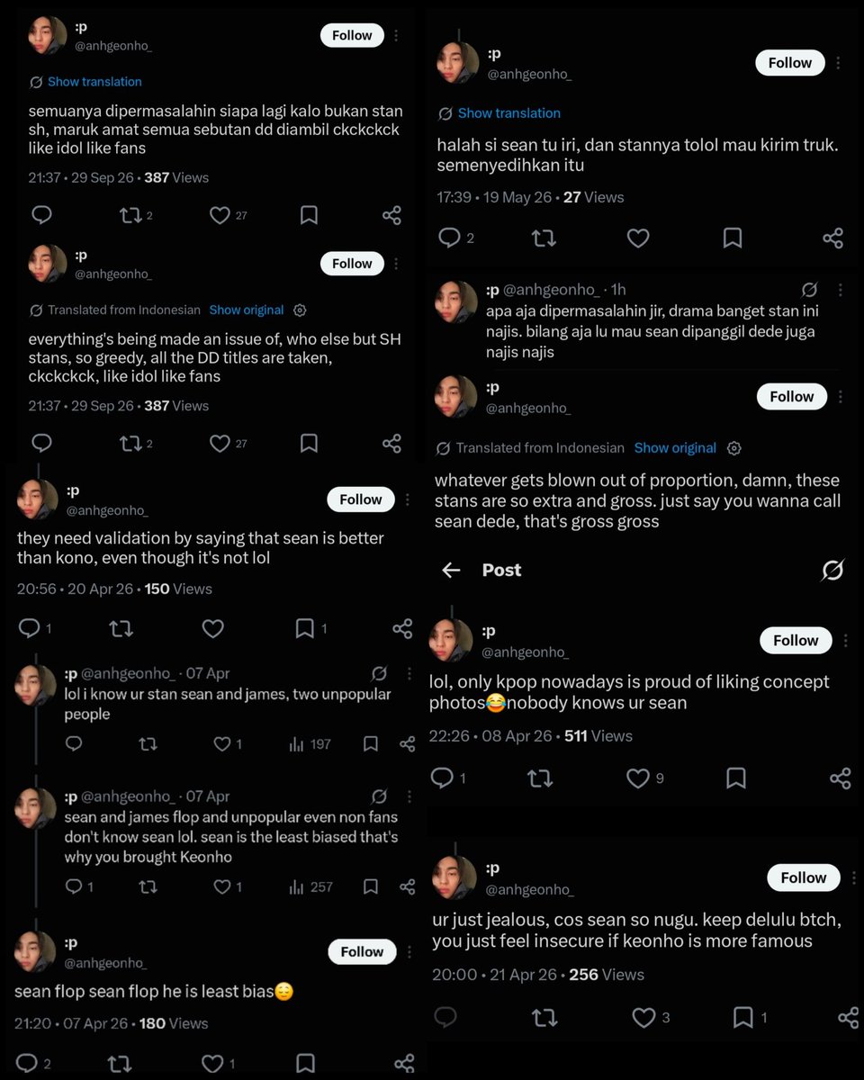 PROTECTESH's tweet photo. 🚨 MASS REPORT❗️

These accs keep hating on &amp; shading Seonghyeon. Please help report the account and the violating posts.

@/anhgeonho_
🔗 https://t.co/wREmYLh5gw
@/sosothedice
🔗 https://t.co/fIIGP7AdNU

📌 Report under:
- Hate → Hateful references
- Spam

📌 DO NOT ENGAGE ❌ https://t.co/HOEK64exuJ