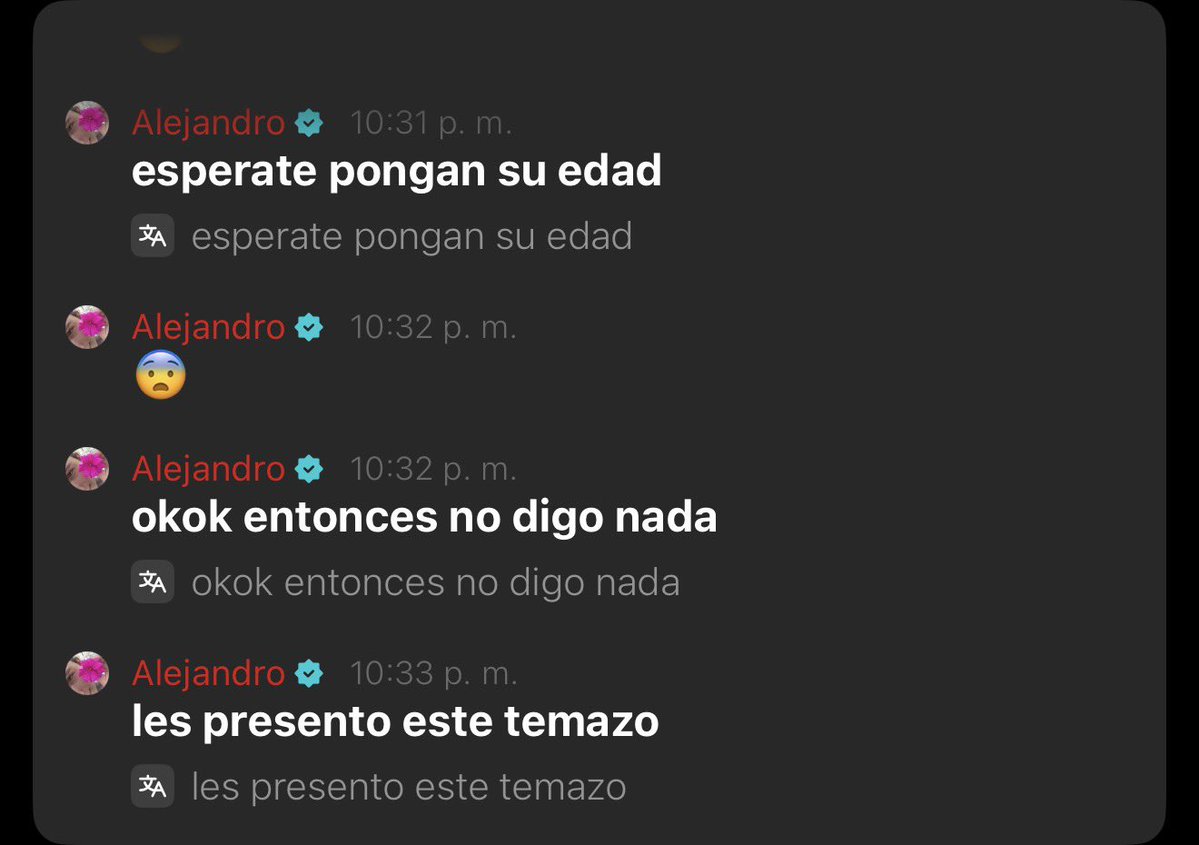sG__sof10's tweet photo. Ale sintió el hiatus, o la ley, respirándole en la nuca JAJAJA https://t.co/ECPUJqcN7a