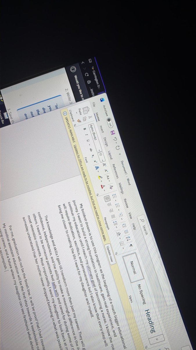 Allisonexda's tweet photo. first assignment, done! ✅ https://t.co/lona8KX4XD