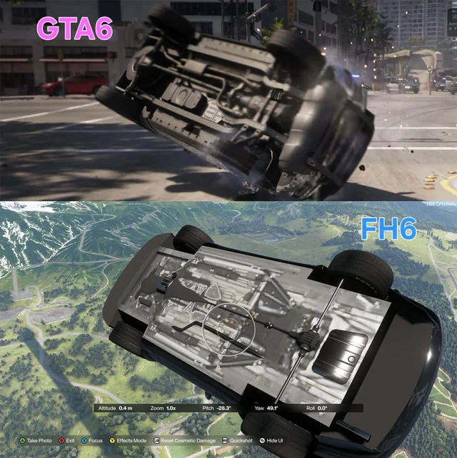 GTA_VI_6_'s tweet photo. “We shouldn’t compare an open-world game to a fully car-focused racing game.” 😭 https://t.co/MsfF76DLek
