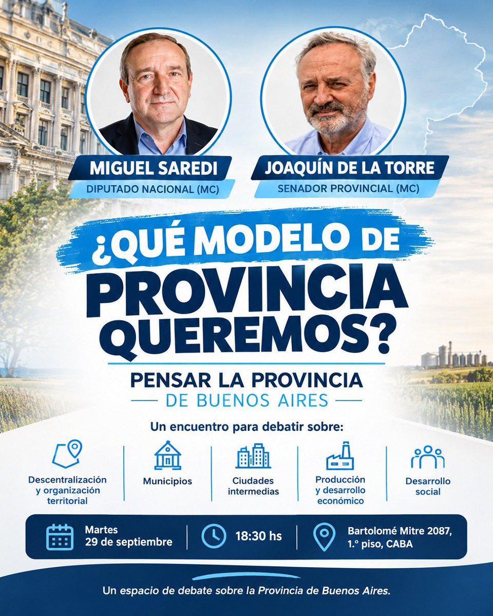 conurbaneando's tweet photo. Estuvo @M_Saredi con @delatorrej en el #CirculodeLegisladores en un interesante encuentro en donde expusieron, debatieron y hablaron sobre la #ProvinciaBsAs y el #Conurbano 
También estuvieron el Secretario del Círculo de Legisladores @mingovitale junto a dirigentes y publico. https://t.co/ELNQmx6yMl