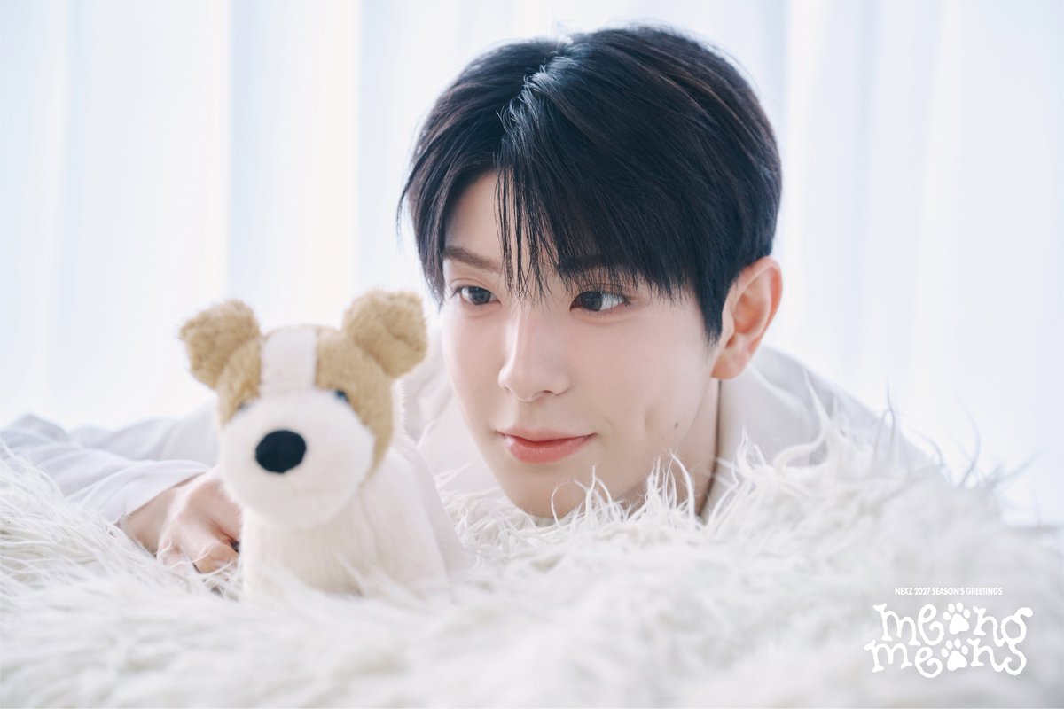 NEXZ_official's tweet photo. NEXZ 2027 Season's Greetings [meong meong!]

#TOMOYA
#YUKI
ㅤ
🐶PRE-ORDER
26.10.06 TUE 14:30 - 10.14 WED 23:59 (KST)

#NEXZ
#NEXZ_meong_meong
#2027SEASONSGREETINGS https://t.co/Tac2mJ8Vb0