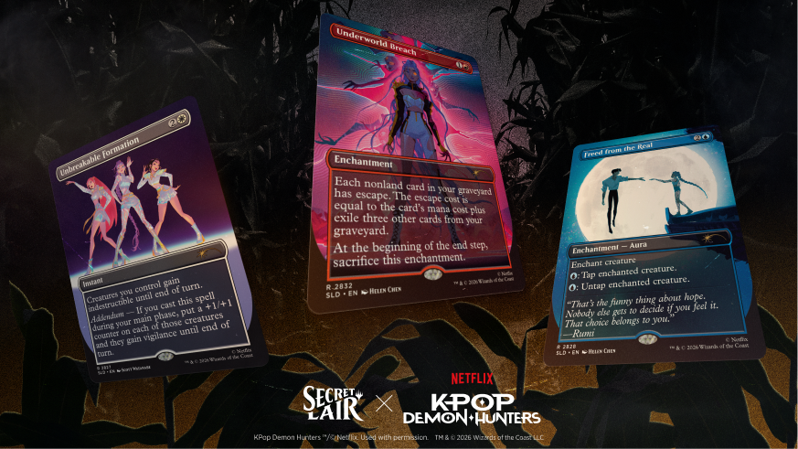 MTGSecretLair's tweet photo. We planted so many unique corn varieties—like demonic, zombie, goblin, groovy, vampiric, and primitive-futuristic. Isn’t nature amazing? https://t.co/HBahipLoqQ