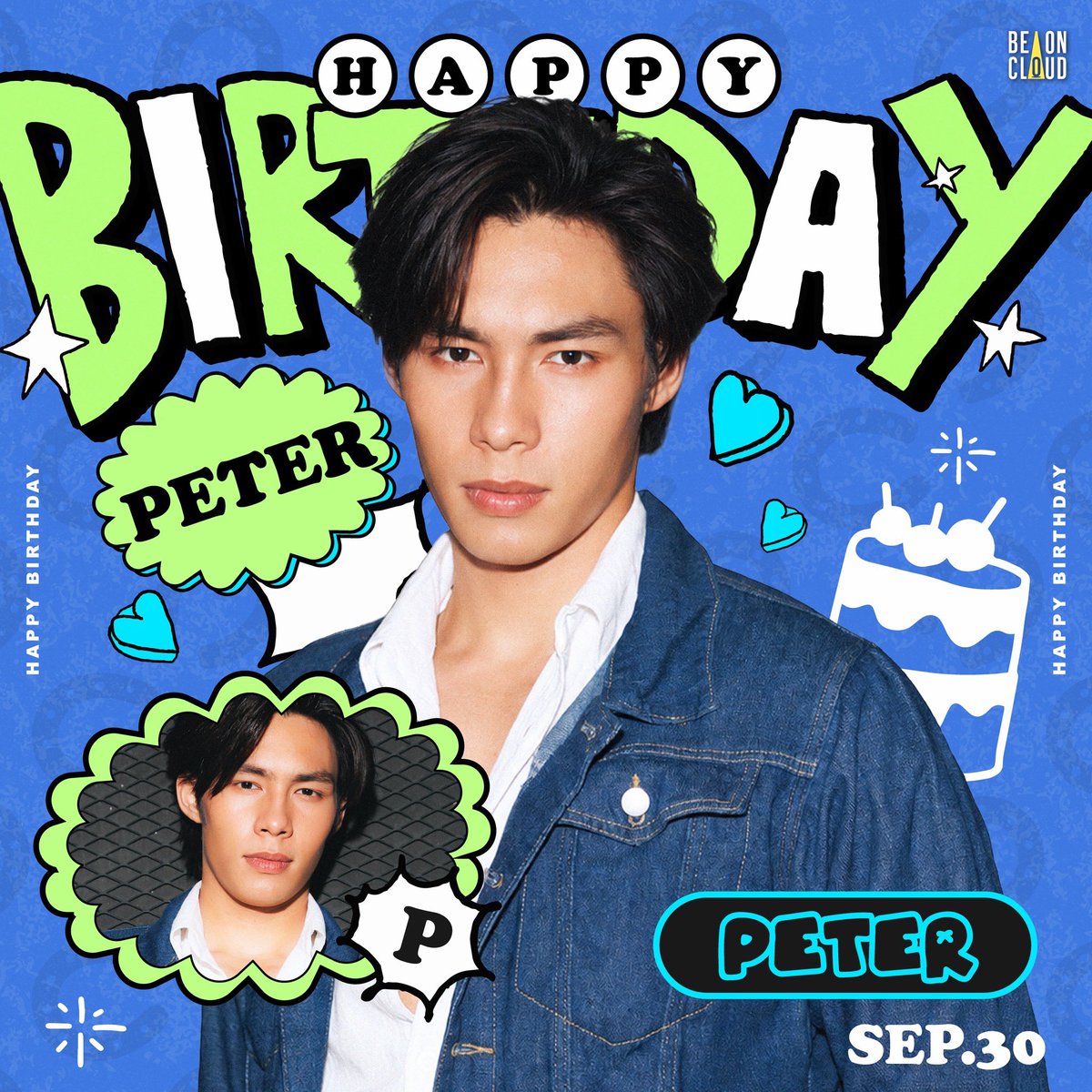 beoncloud_th's tweet photo. HAPPY BIRTHDAY PETER 🎂🎊

#Peterderiy #BeOnCloud https://t.co/3JfO9KgAgO