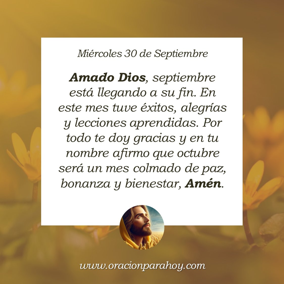 OracionParaHoy's tweet photo. Oración para hoy 30 de septiembre: https://t.co/7zd7Zrpz4M ✨ https://t.co/jrPKbOkNjC