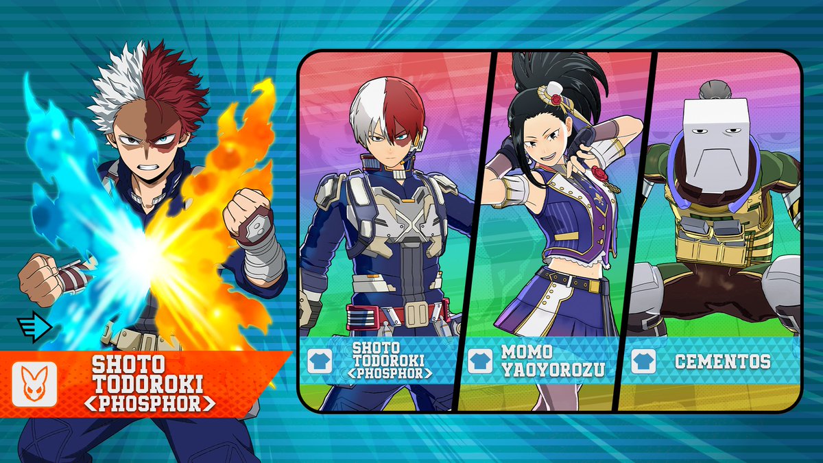 Color_Division's tweet photo. Guess who is pulling for Shoto for all the wrong reasons???? OFC THEY'D PUT MOMO THERE. https://t.co/tuYApCxWpH
