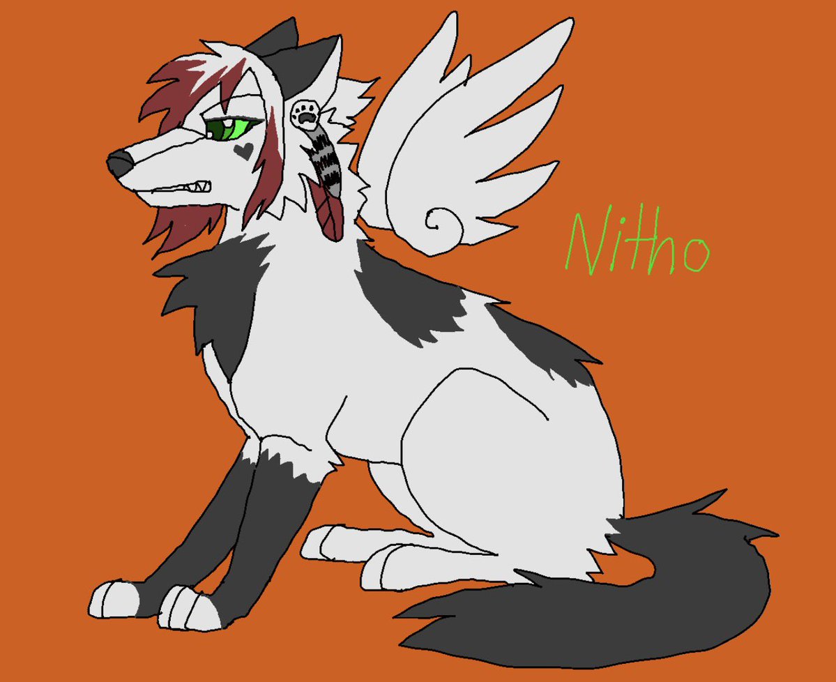 gorsime13's tweet photo. my sona in #wolfstory :)) i created her as a shapeshifter so that would probably be her power but she’d shift into a bunny and a cat and a horse and an owl and when she’s REALLY mad….. a dragon…. https://t.co/uWTcSqT9tn