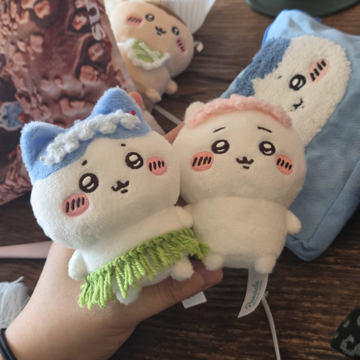 crochet_hanu's tweet photo. 미역치마 뜨기 귀찮아서 치이카와꺼 뺐음🫠 https://t.co/gIVIBD3oLn