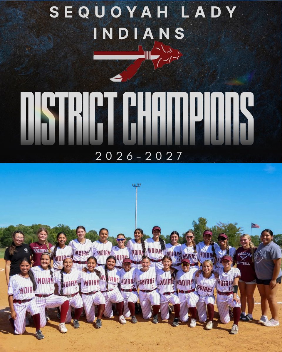 EmmyYoung2028's tweet photo. Took districts, now to take down regionals! #sequoyahsoftball #fearthespear https://t.co/BWRswBIanW
