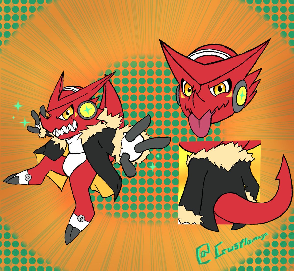 GusFlomage's tweet photo. Updated his ref also his name is Stryker now✨ https://t.co/m9315k6woH