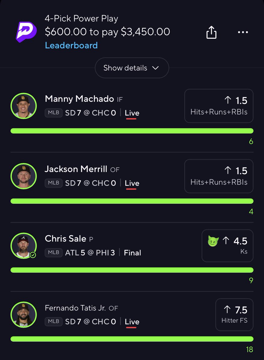 DreamPicksVIP's tweet photo. 💸 $200 GIVEAWAY — 3 WINNERS🏆

🤑 $100 EACH  TO WHOEVER👇🏼

🔄 REPOST &amp; COMMENT “MLB” ⚾️

BANG POTD✅ on twitter &amp; Gamestack on VIP😉 (link below👇🏼) https://t.co/Ers6gFsMZJ