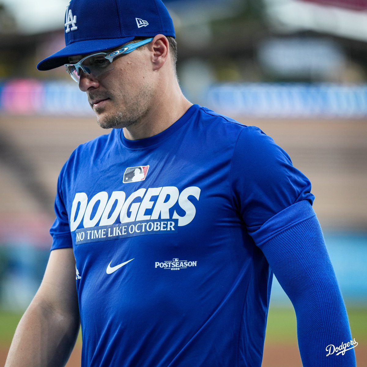 Dodgers's tweet photo. No time like October. https://t.co/036KZZXkig